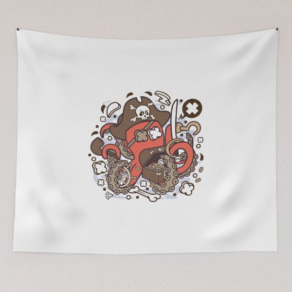Item preview, Pirate Octopus designed and sold by K-ARO.