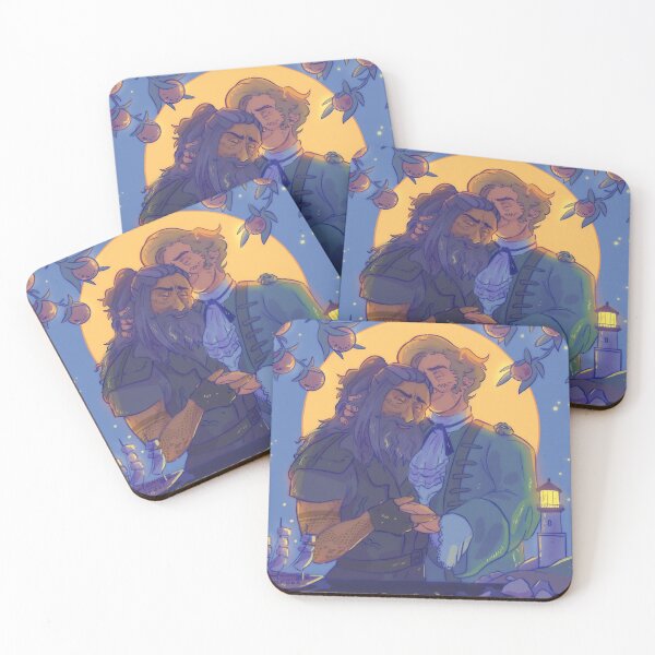 Item preview, Ed Teach and Stede Bonnet Sea Night Fireflies designed and sold by ChenTrevino.