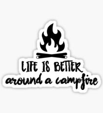 CAMP Campfire Sticker