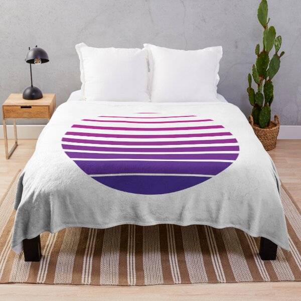 Item preview, Thin to Thick Lines in a Circle Graphic (Purple) designed and sold by STUDIO-72.