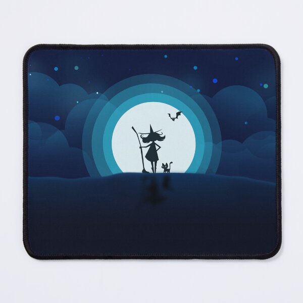 Item preview, Lady witch with black cat designed and sold by InstaCreatives.