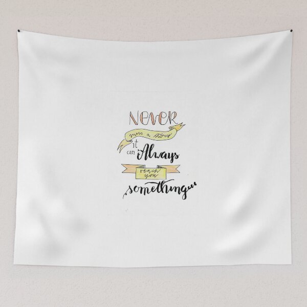 Item preview, Never Miss a Story designed and sold by Rita Benacci.