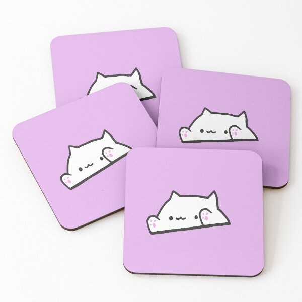 Item preview, Bongo Cat Meme Sticker designed and sold by ChristWitt.