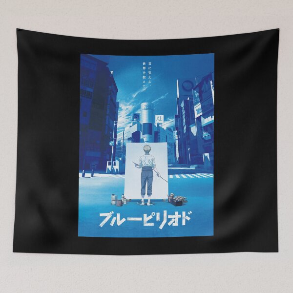 Item preview, Arte visual clave del anime Blue Period designed and sold by zakariandolfi.