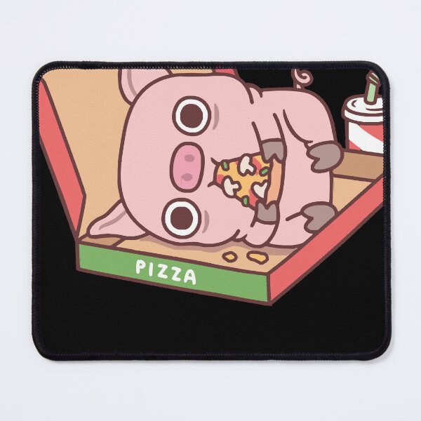 Item preview, Cute Pig Eating Pizza In Pizza Box Funny T-Shirt designed and sold by MichaelRutlan34.