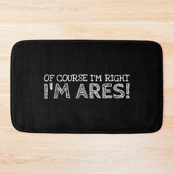 Item preview, Of Course I’m Right I’m Ares Funny Personalized Name designed and sold by MariosNydras.