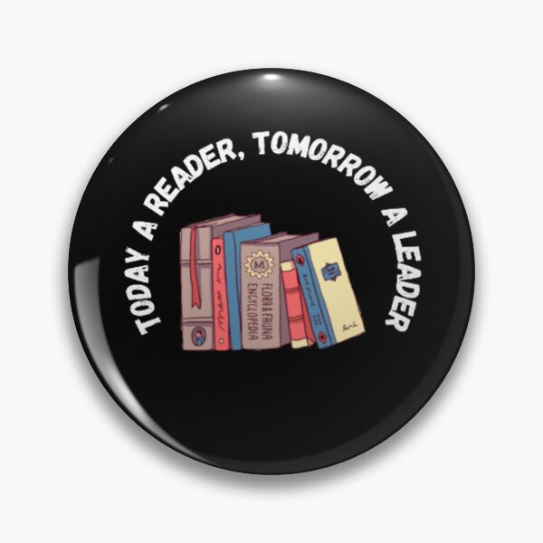 Item preview, Today A Reader Tommorow A Leader Book lover Bibliophile designed and sold by Nero9o.