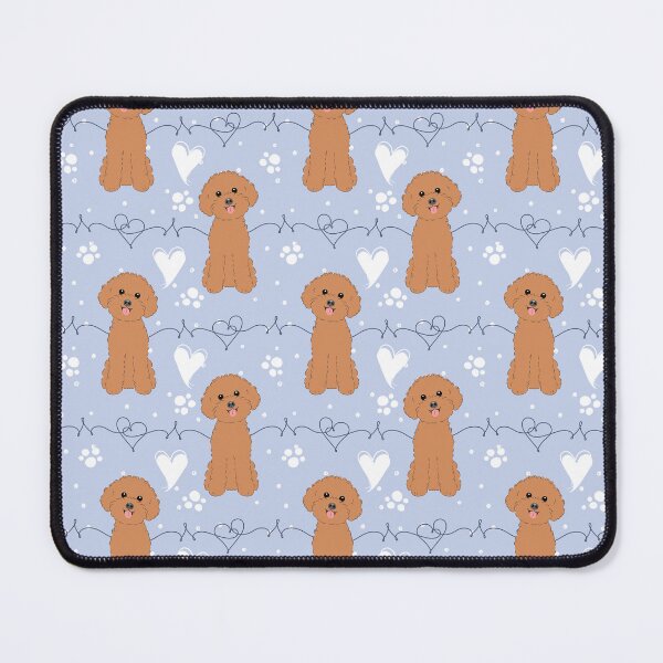 Item preview, LOVE Red Toy Poodle designed and sold by Lulupainting.