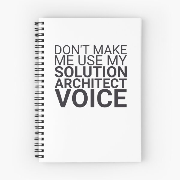 Item preview, "Solution Architect Voice | Solution Architecture" designed and sold by MPSX-Designs.
