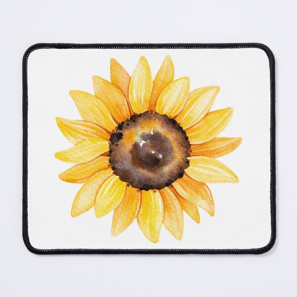 Item preview, Watercolor sunflowers, hand painted yellow flower designed and sold by SouthPrints.