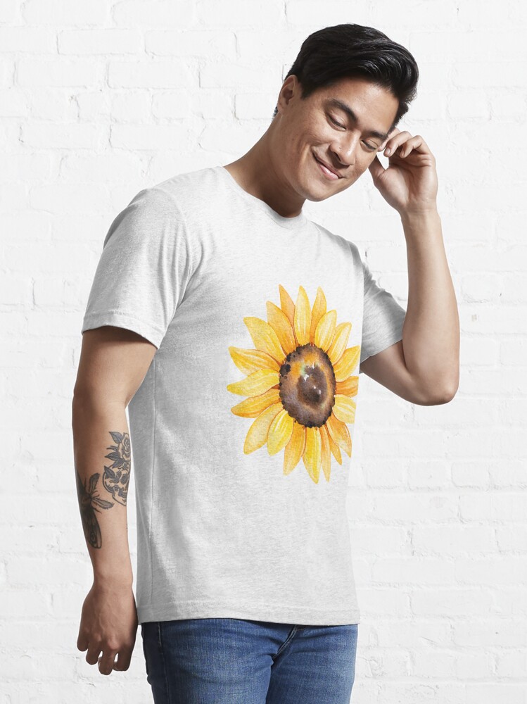 iambolders Hand Painted Watercolor Flowers T-Shirt