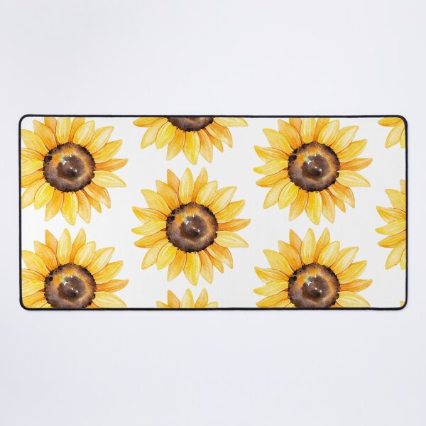 Item preview, Watercolor sunflowers, hand painted yellow flower designed and sold by SouthPrints.