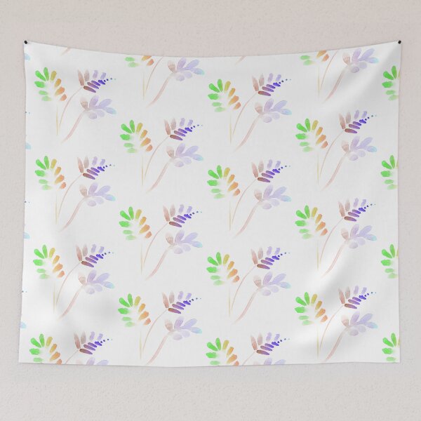 Item preview, art floral | pastel colored floral patterns designed and sold by lausn.