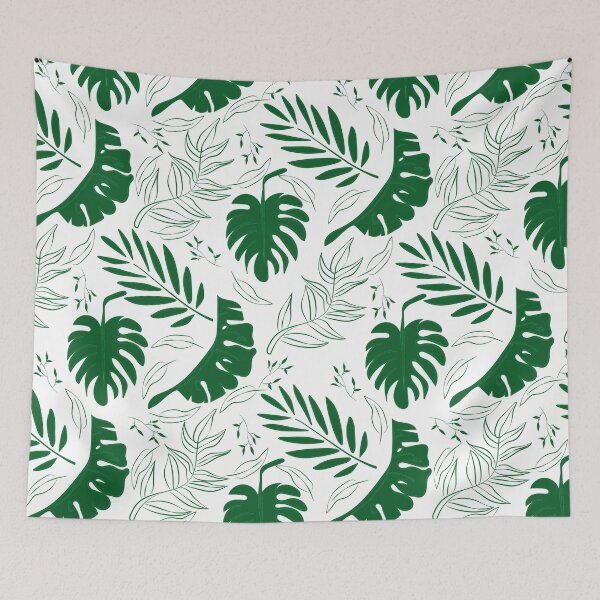 Item preview, Verdant and Silhouette Leaves designed and sold by ChiweenieHobbit.