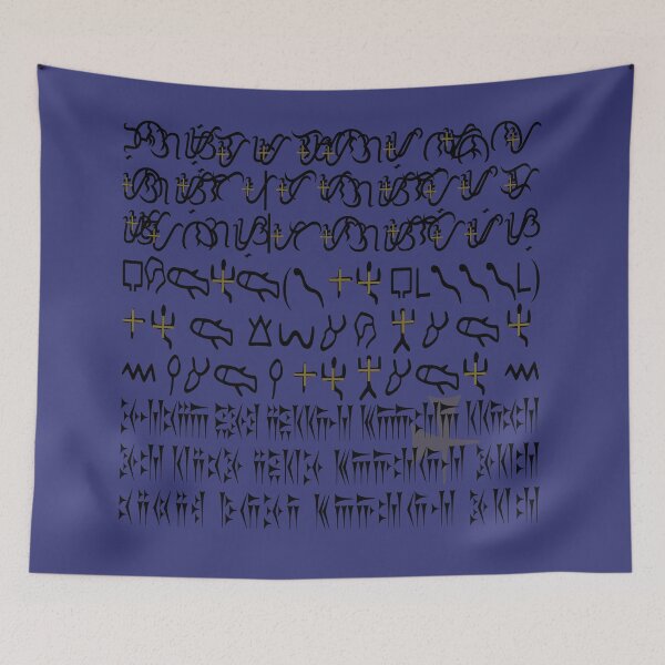 Item preview, Crosses Everywhere. Ancient Alphabet Bible Verse. designed and sold by AE3store.