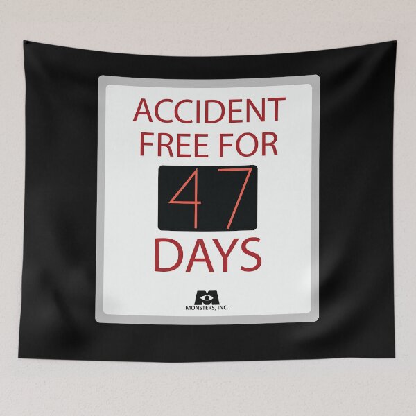 Item preview, Accident Free For 47 Days  designed and sold by JosephSiebrase.
