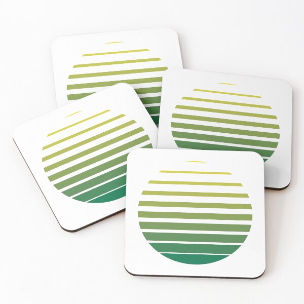 Item preview, Thin to Thick Lines in a Circle Graphic (Green) designed and sold by STUDIO-72.