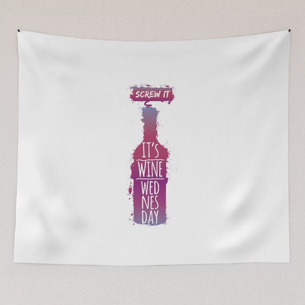 Item preview, Screw It It Is Wine Wednesday Funny Drinkers Gift  designed and sold by MeyoshiGil99.