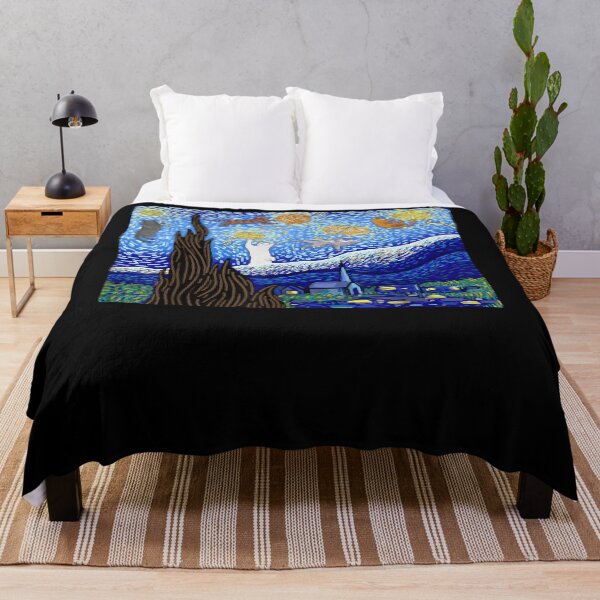 Item preview, Cat, Starry Night Cat, Cat Shirt, Van Gogh Cat designed and sold by JosephSiebrase.
