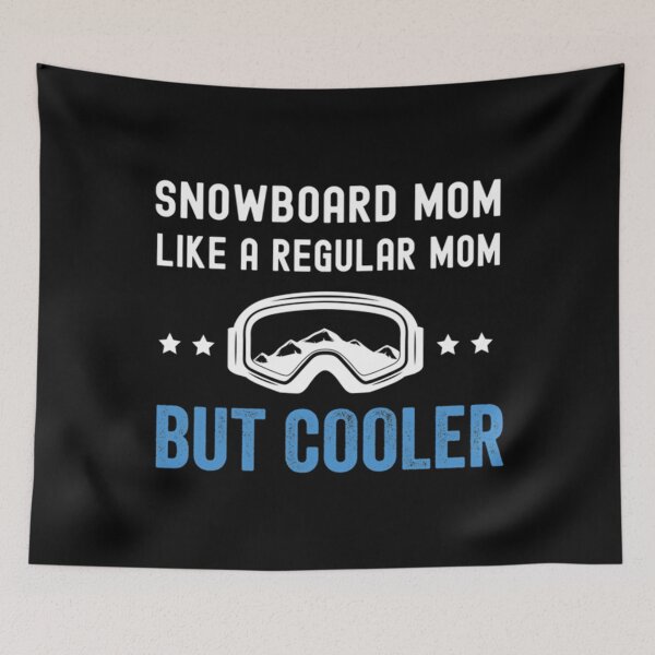 Item preview, Snowboard mom funny saying Classic . designed and sold by yeltonugmaru.