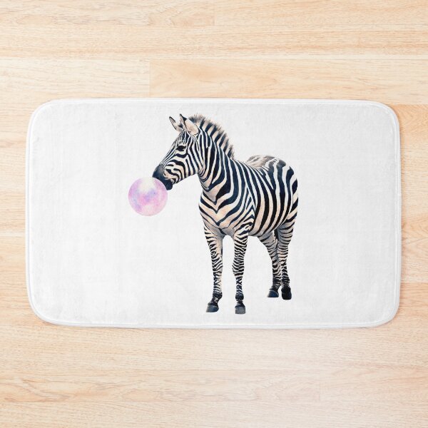 Item preview, Bubblegum Zebra designed and sold by SouthPrints.