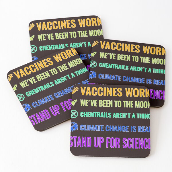 Item preview, Earth is not flat! Vaccines work! We&x27;ve been to the moon! Chemtrails aren&x27;t a thing! Clima designed and sold by SteveGeraldB.