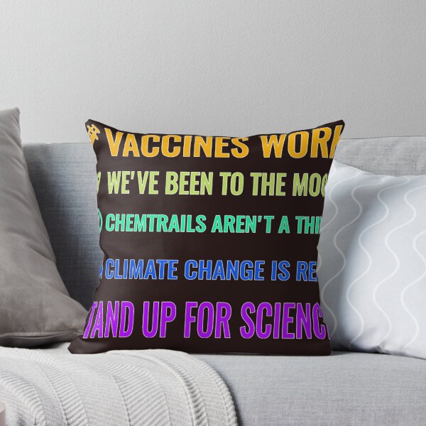 Item preview, Earth is not flat! Vaccines work! We&x27;ve been to the moon! Chemtrails aren&x27;t a thing! Clima designed and sold by SteveGeraldB.