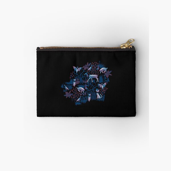 Item preview, EerieForest-MysticalAnimalsintheWoods-MidnightBlue designed and sold by TiffanyC446455.