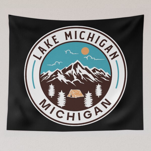 Item preview, Lake Michigan designed and sold by Road-tees.