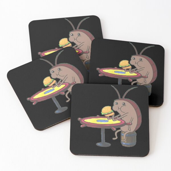 Item preview, Cockroach eating krabby patty  designed and sold by JosephSiebrase.