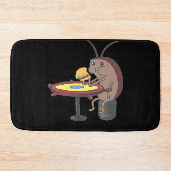 Item preview, Cockroach eating krabby patty  designed and sold by JosephSiebrase.