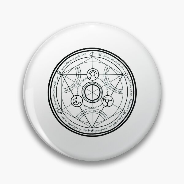 Item preview, Fullmetal Alchemist transmutation circle Sticker designed and sold by CleopatraPark.