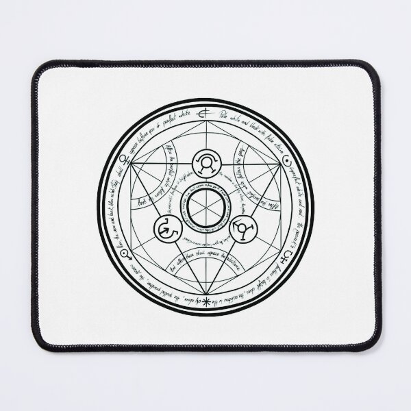 Item preview, Fullmetal Alchemist transmutation circle Sticker designed and sold by CleopatraPark.