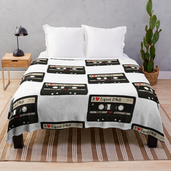 Item preview, I Love Liquid Drum and Bass Music Cassette Tape designed and sold by RichTeeDesigns.