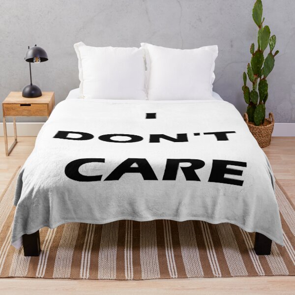Item preview, i don t care designed and sold by CleopatraPark.