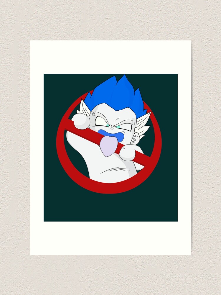 dragon ball z wall poster print Super Saiyan 3 Gotenks Goes Ghost