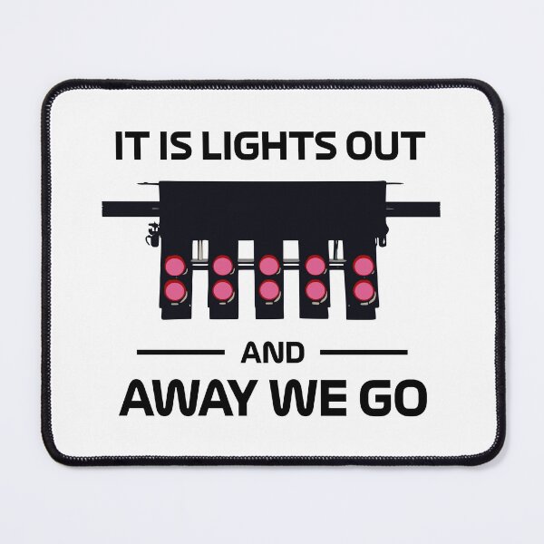 Item preview, Racing Race Start Race Car Lights Out Saying designed and sold by CreatDifference.