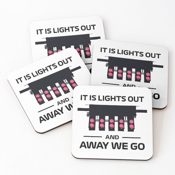 Item preview, Racing Race Start Race Car Lights Out Saying designed and sold by CreatDifference.