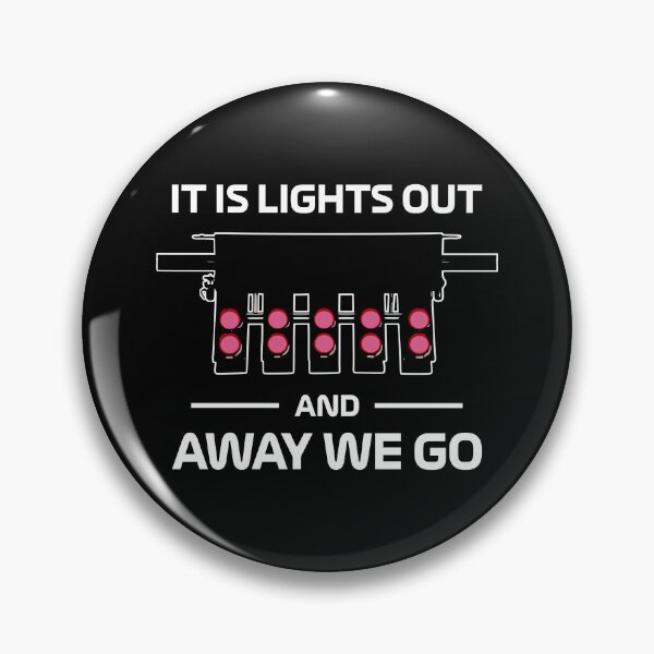 Item preview, Racing Race Start Lights Out Saying Race Car designed and sold by CreatDifference.