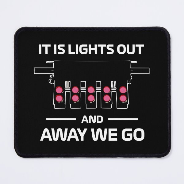 Item preview, Racing Race Start Lights Out Saying Race Car designed and sold by CreatDifference.