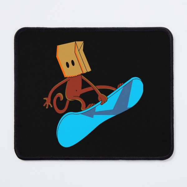 Item preview, Snowboard Monkey Snow Ski Funny Gift MEME Classic . designed and sold by yeltonugmaru.