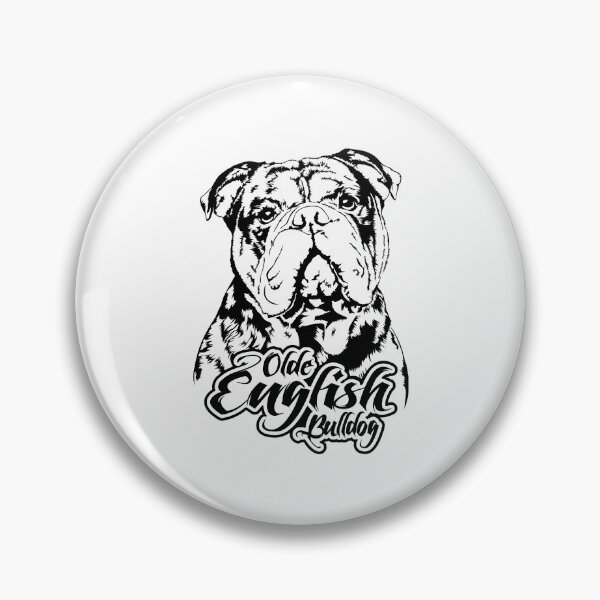 Item preview, Olde English Bulldog Dog Portrait designed and sold by dogarts.
