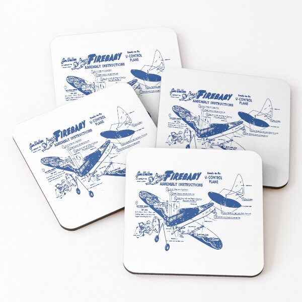Item preview, Control line model airplane Firebaby designed and sold by RickTellon.