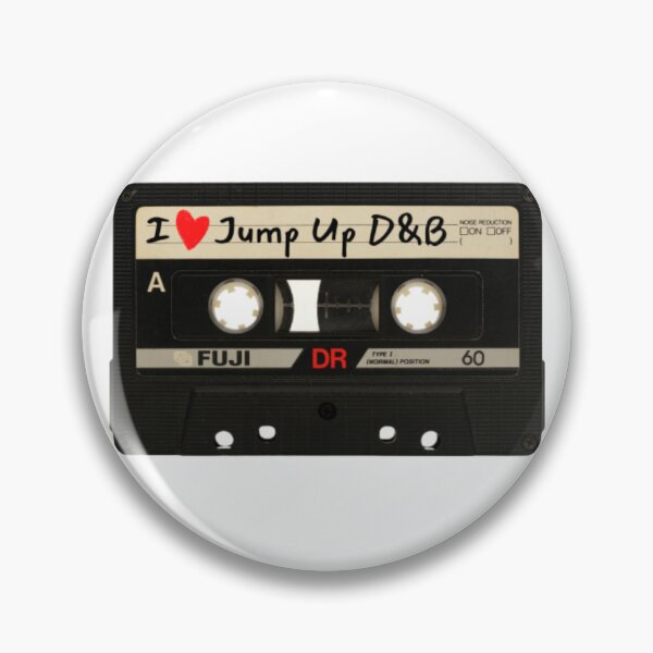 Artikelvorschau, Ich liebe Jump Up Drum and Bass Music Cassette Tape entworfen und verkauft von RichTeeDesigns.