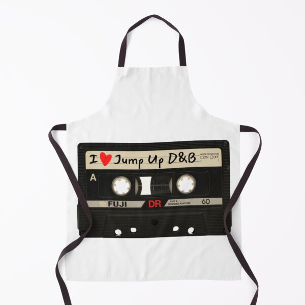 Item preview, I Love Jump Up Drum and Bass Music Cassette Tape designed and sold by RichTeeDesigns.
