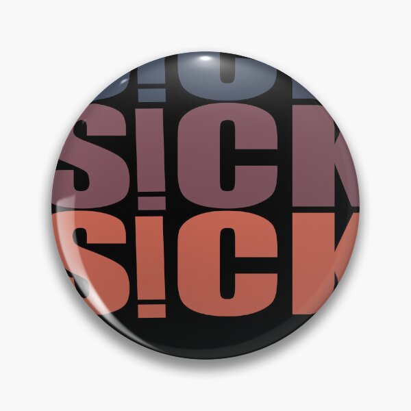 Item preview, Sickick Sick Kick S!ck!ck Voilet Vibrant designed and sold by TheGreedyCrypto.