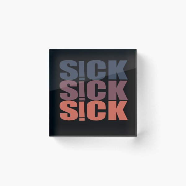Item preview, Sickick Sick Kick S!ck!ck Voilet Vibrant designed and sold by TheGreedyCrypto.
