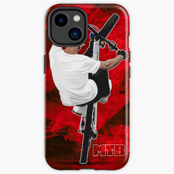 Fabio's Wheelie en marbre rouge Coque antichoc iPhone