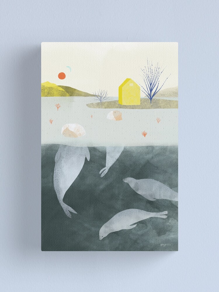 Alternate view of Selkie Canvas Print