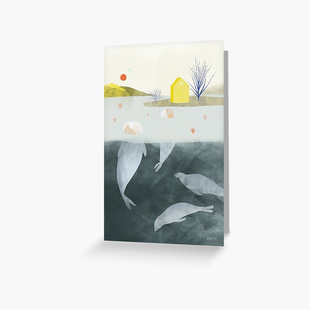 Selkie Greeting Card